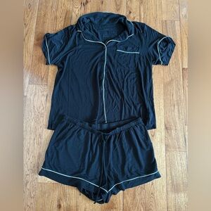 Black Women's Pajama Set
